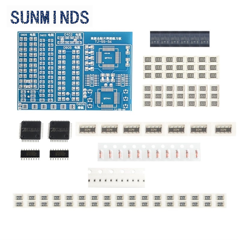 Diy Electronics Learning Kit - 1 Buah Papan Latihan Pengelasan Komponen
