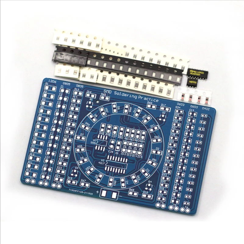 Diy Electronics Learning Kit - SMT SMD Komponen Elektronik Pengelasan Papan