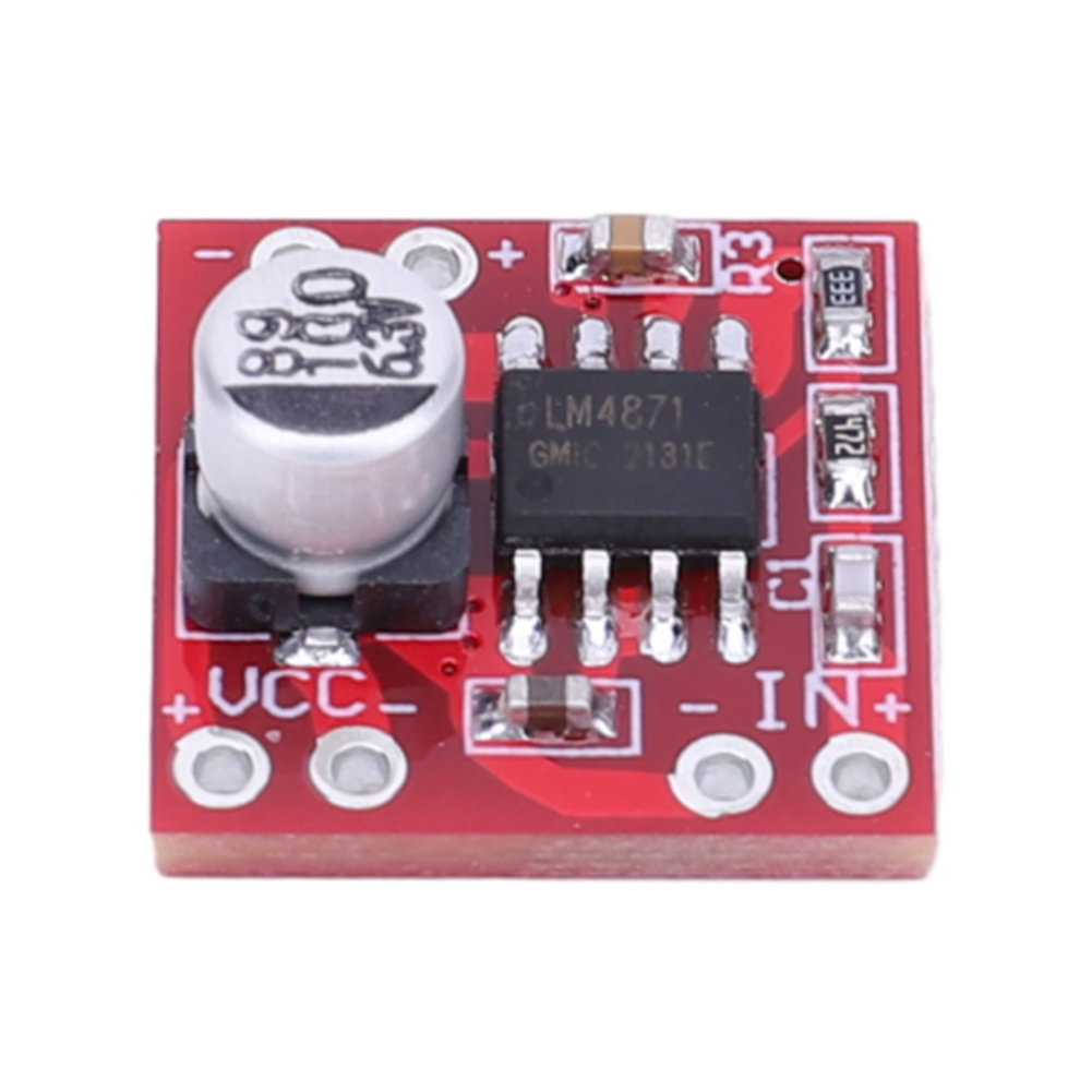 Diy Audio Electronics Kit - LM4871 Papan Amplifier Saluran Tunggal 3W