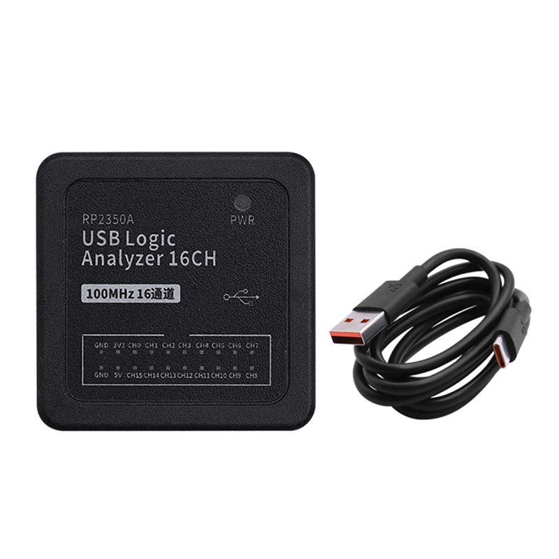 Logic Analyzer Usb - B14C RP2350A Mikrokontroler 16CH USB-C USB