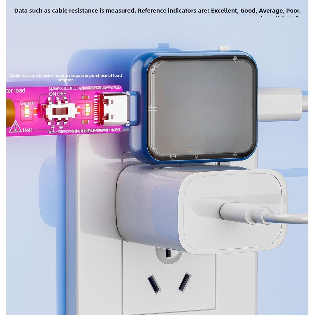 ATORCH T3P, Analisis Daya USB  - Logic Analyzer Usb ulasan dan harga