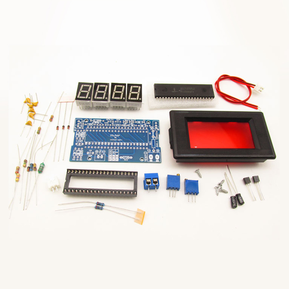 Kit Suku Cadang Voltmeter ICL7 - Diy Electronics Learning Kit ulasan dan harga