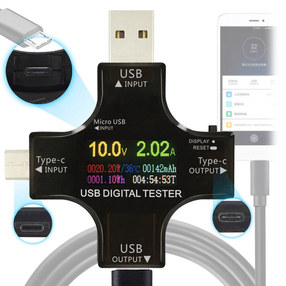 USB Tester tipe-c PD Color Dig - Logic Analyzer Usb ulasan dan harga