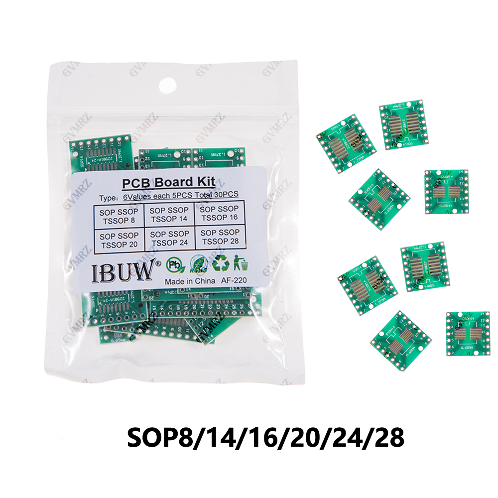 30 Buah 6 Nilai SOP SSOP TSSOP - Diy Electronics Project Kit ulasan dan harga